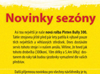 Novinky letošní sezóny
